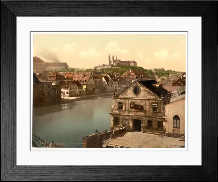 Framed Print : Michaelsberg, Bamberg, Bavaria, Germany Framed Print : Michaelsberg, Bamberg, Bavaria, Germany