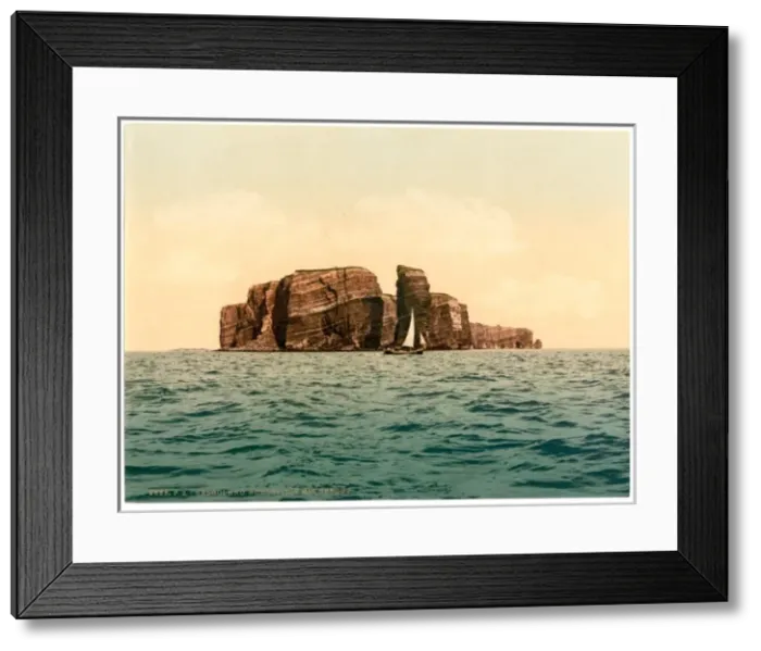Framed Print : North Point and Hengst, Helgoland, Germany Framed Print : North Point and Hengst, Helgoland, Germany