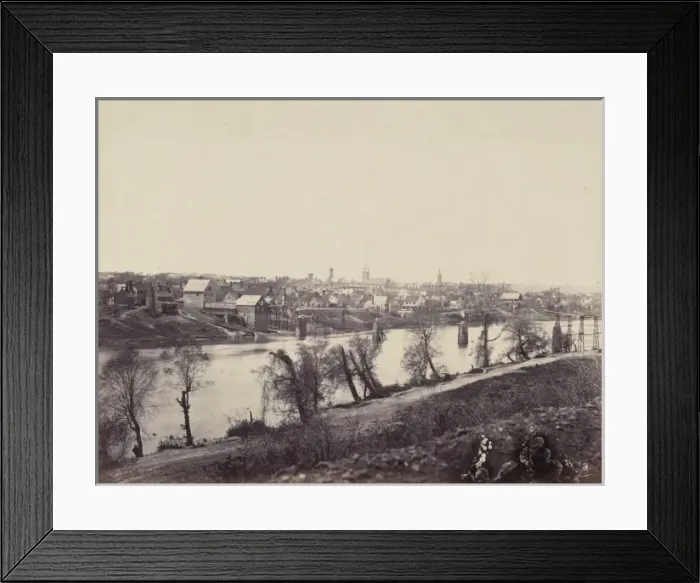 Framed Print : Battery D, Fifth US artillery in action, Fredericksburg, VA Framed Print : Battery D, Fifth US artillery in action, Fredericksburg, VA