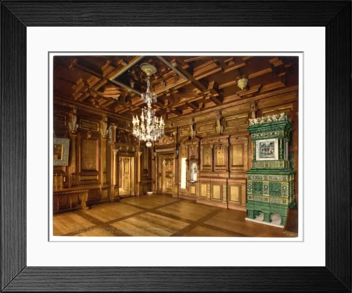 Framed Print : The museum, room from the Casa Pestalozzi in Chiavenna, Zuri Framed Print : The museum, room from the Casa Pestalozzi in Chiavenna, Zuri