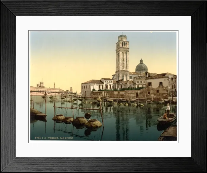 Framed Print : St. Peters Church, Venice, Italy Framed Print : St. Peters Church, Venice, Italy