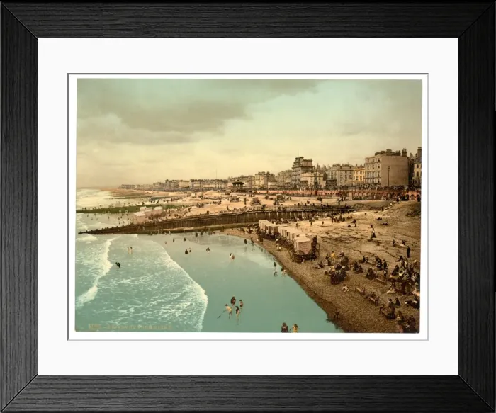 Framed Print : From the pier, Brighton, England Framed Print : From the pier, Brighton, England