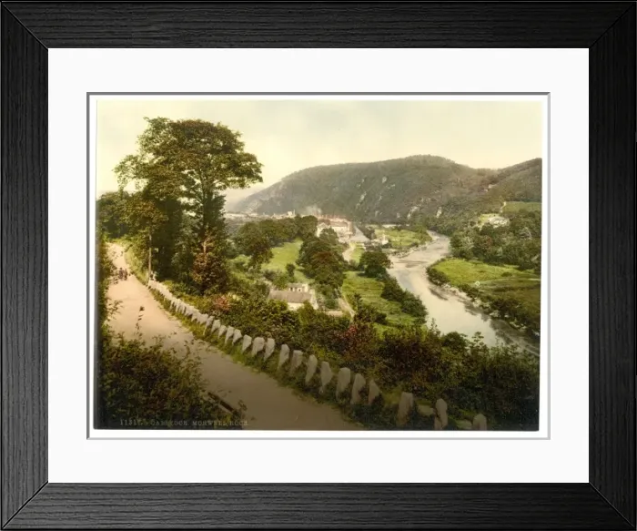 Framed Print : Calstock, Morwell Rock, Cornwall, England Framed Print : Calstock, Morwell Rock, Cornwall, England