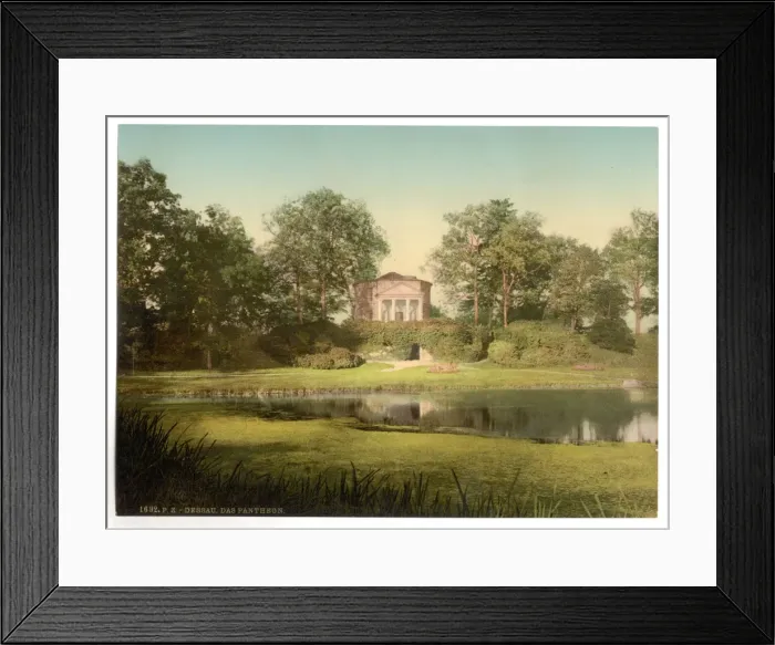 Framed Print : THe Pantheon, park of Worlitz, Anhalt, Germany Framed Print : THe Pantheon, park of Worlitz, Anhalt, Germany