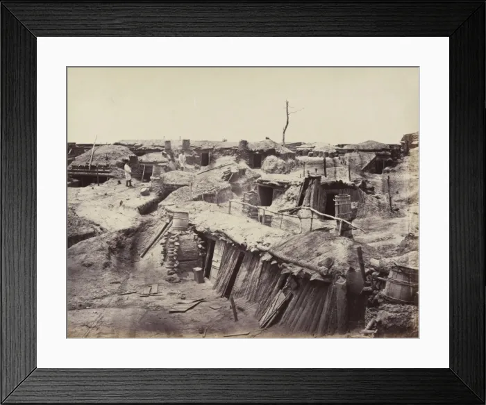 Framed Print : Quarters of men in Fort Sedgwick Generally known as Fort Hel Framed Print : Quarters of men in Fort Sedgwick Generally known as Fort Hel