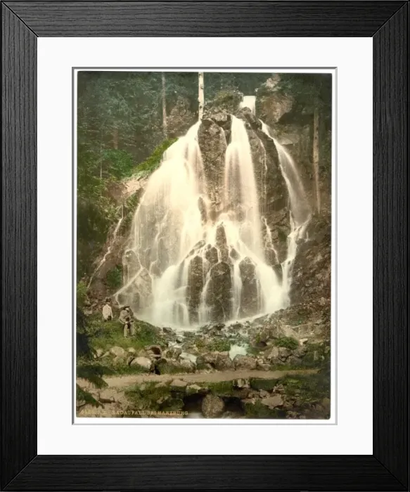 Framed Print : Radaufall, Harzburg, Hartz, Germany Framed Print : Radaufall, Harzburg, Hartz, Germany