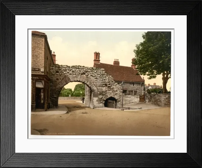 Framed Print : Newport Arch, Lincoln, England