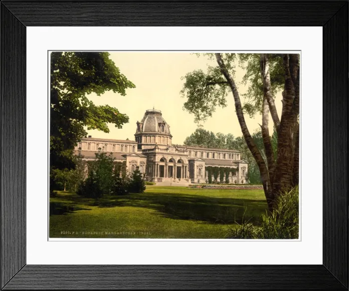 Framed Print : Margarets Isle, Budapest, Hungary, Austro-Hungary Framed Print : Margarets Isle, Budapest, Hungary, Austro-Hungary