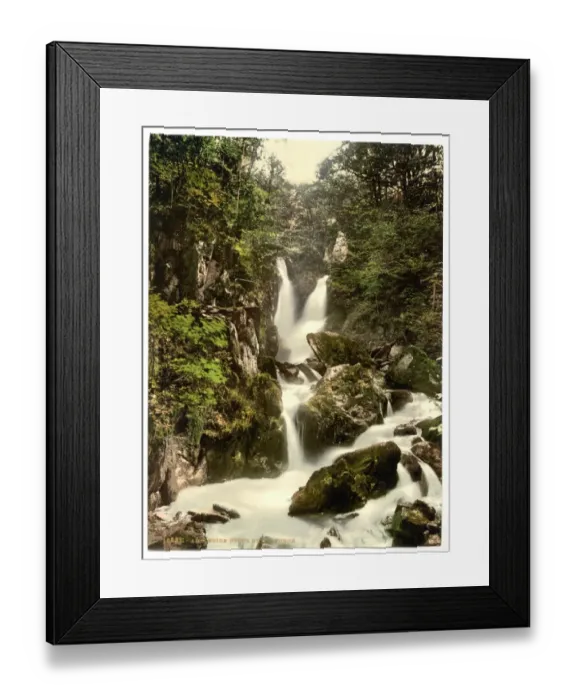 Framed Print : Ambleside, Stock Ghyll Force, Lake District, England Framed Print : Ambleside, Stock Ghyll Force, Lake District, England
