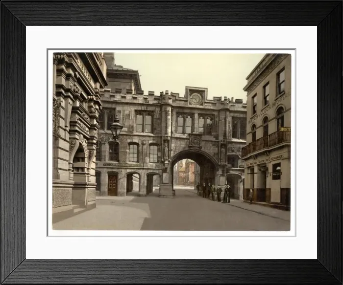 Framed Print : Stonebows, Lincoln, England Framed Print : Stonebows, Lincoln, England
