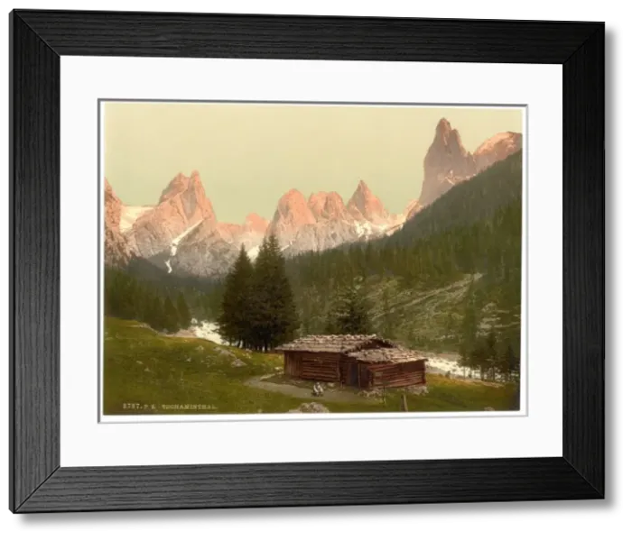 Framed Print : Tschaminthal (i. e. Tschamintal), Tyrol, Austro-Hungary Framed Print : Tschaminthal (i. e. Tschamintal), Tyrol, Austro-Hungary