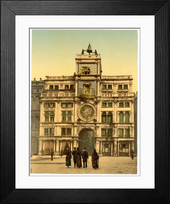Framed Print : The Horologe, Venice, Italy Framed Print : The Horologe, Venice, Italy