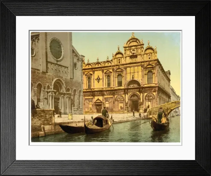 Framed Print : Scuola di San Marco, Venice, Italy Framed Print : Scuola di San Marco, Venice, Italy