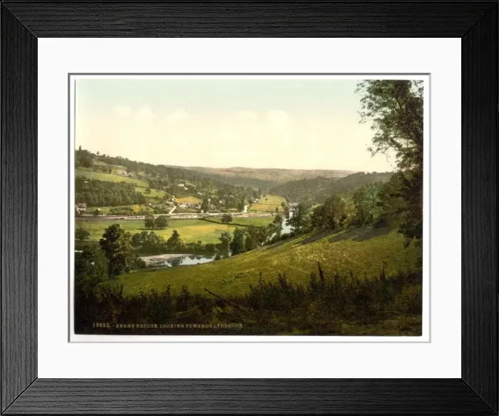 Framed Print : Looking towards Lydbrook, Kerne Bridge, England Framed Print : Looking towards Lydbrook, Kerne Bridge, England