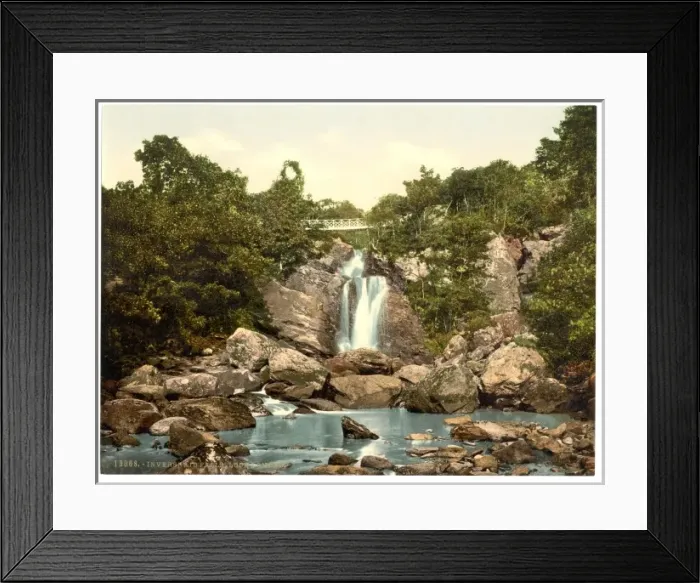 Framed Print : Inversnaid Falls, Loch Lomond, Scotland Framed Print : Inversnaid Falls, Loch Lomond, Scotland