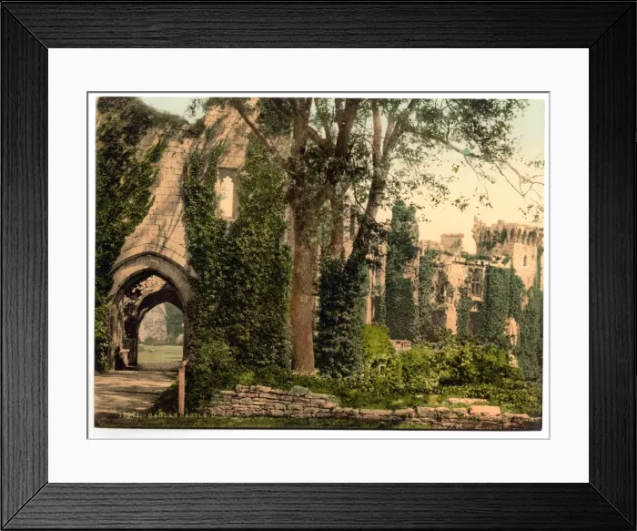 Framed Print : Raglan Castle, II. England Framed Print : Raglan Castle, II. England