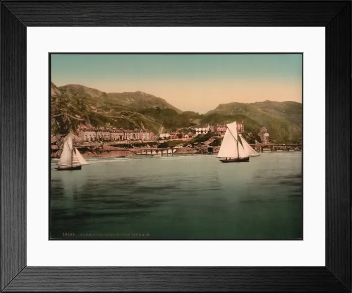 Framed Print : Porkington Terrace, Barmouth, Wales Framed Print : Porkington Terrace, Barmouth, Wales