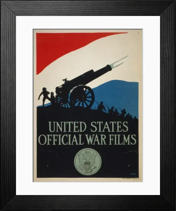Framed Print : United States official war films Framed Print : United States official war films