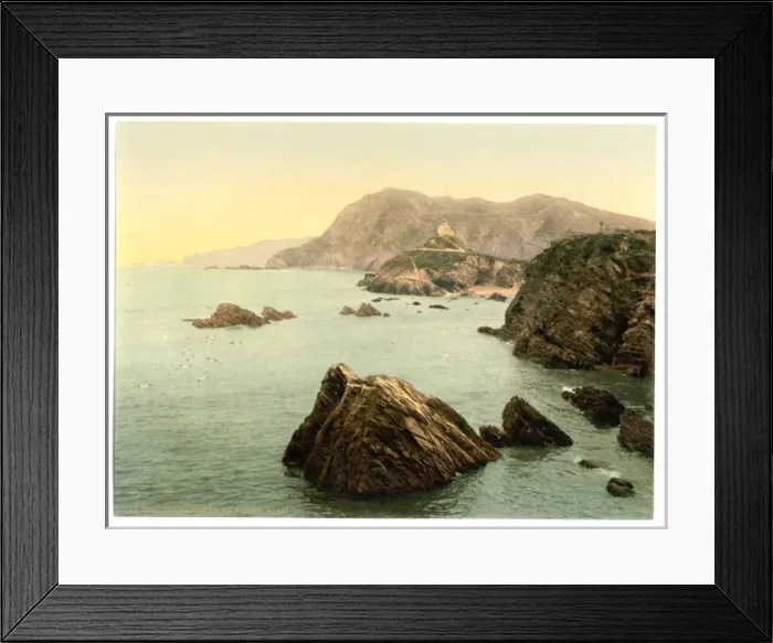 Framed Print : Lantern Hill, Ilfracombe, England Framed Print : Lantern Hill, Ilfracombe, England