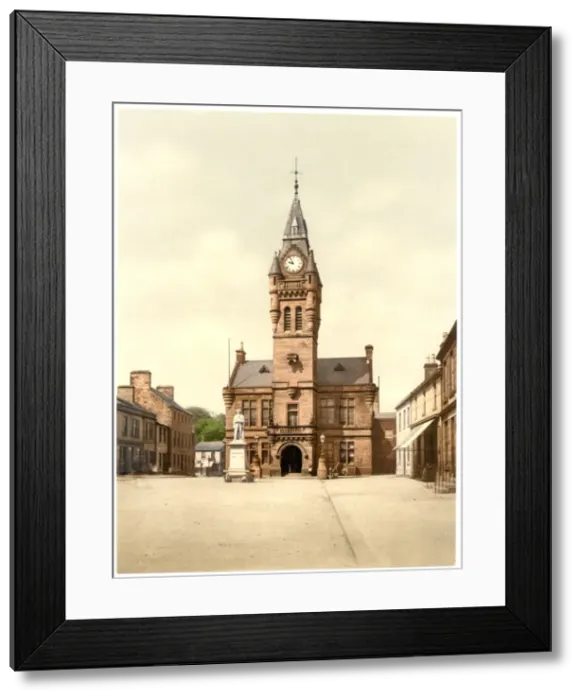 Framed Print : Town Hall, Annan, Scotland Framed Print : Town Hall, Annan, Scotland