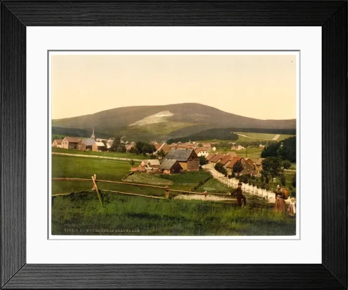 Framed Print : Wurmberg, Braunlage, Hartz, Baden, Germany Framed Print : Wurmberg, Braunlage, Hartz, Baden, Germany