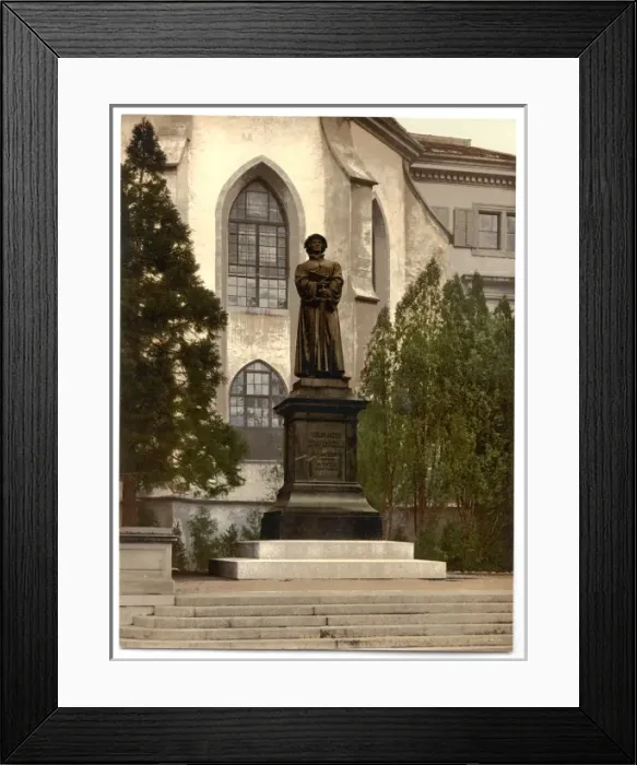 Framed Print : Ulrich Zwingli Monument, Zurich, Switzerland Framed Print : Ulrich Zwingli Monument, Zurich, Switzerland