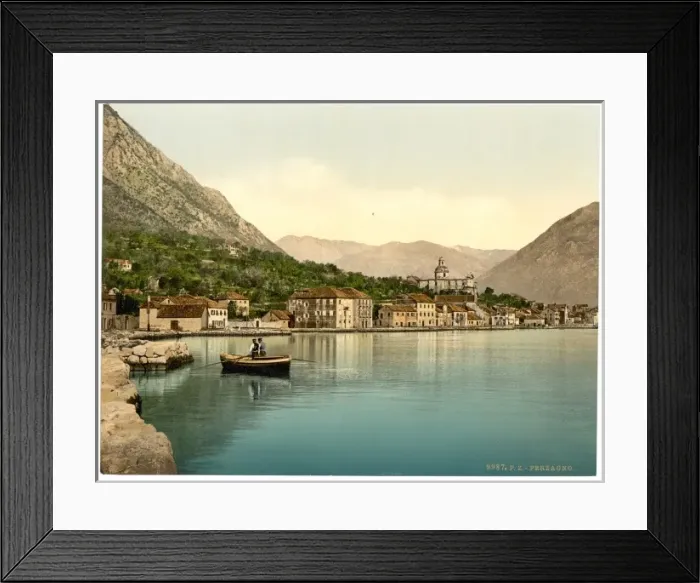 Framed Print : Perzagno, Dalmatia, Austro-Hungary Framed Print : Perzagno, Dalmatia, Austro-Hungary
