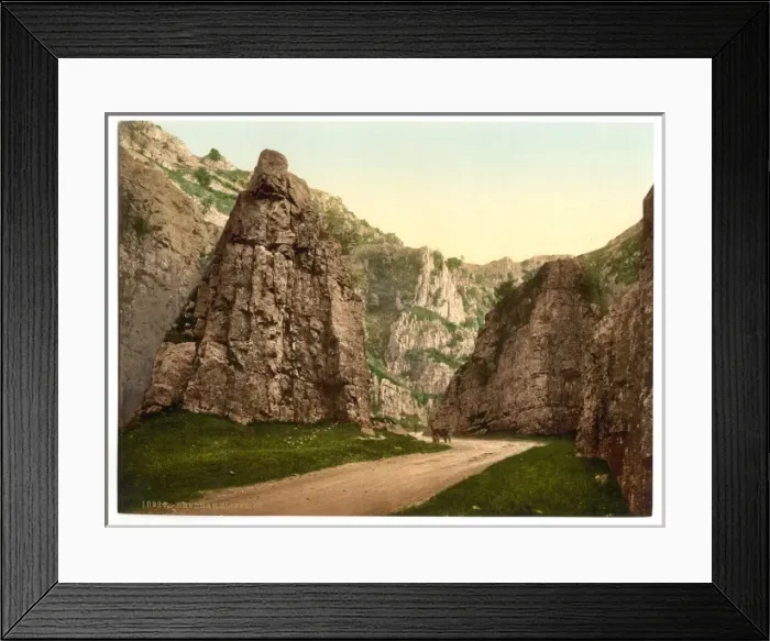 Framed Print : Cliffs, III, Cheddar, England Framed Print : Cliffs, III, Cheddar, England