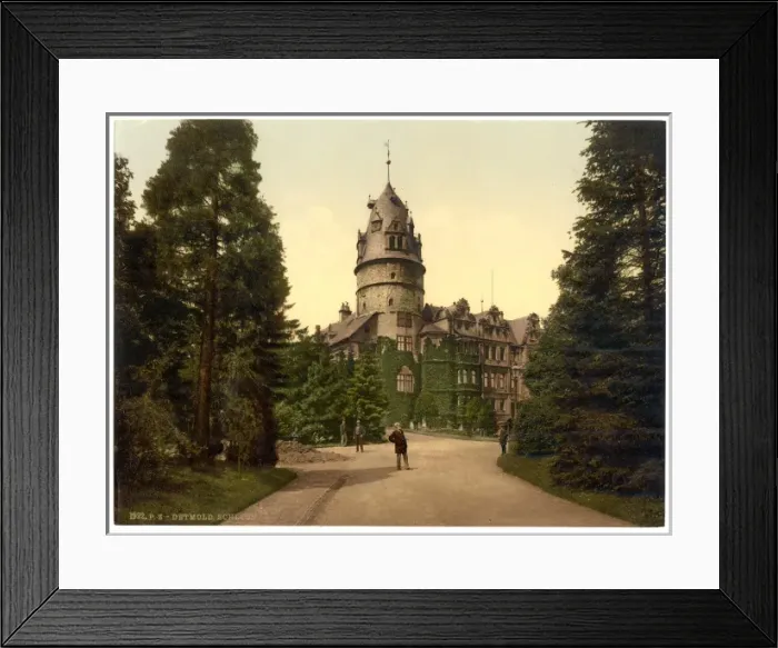 Framed Print : The castle, Detmold, Lippe, Germany Framed Print : The castle, Detmold, Lippe, Germany