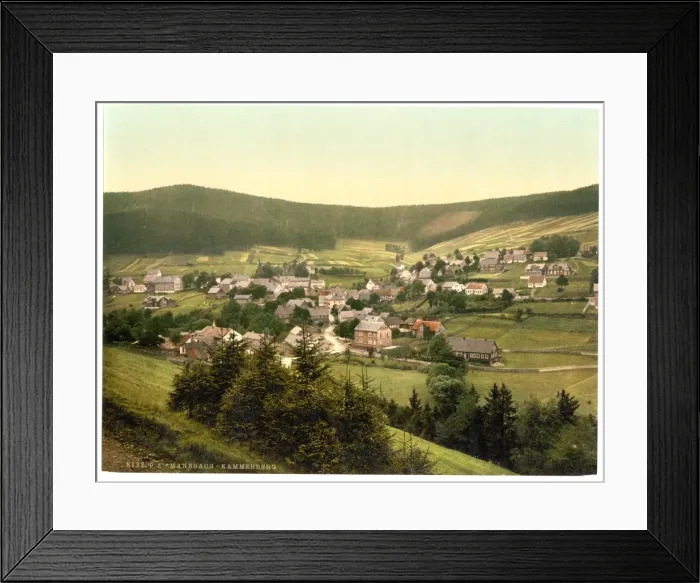 Framed Print : Manebach, Kammerberg, (i. e. Salzkammergut), Upper Austria Framed Print : Manebach, Kammerberg, (i. e. Salzkammergut), Upper Austria