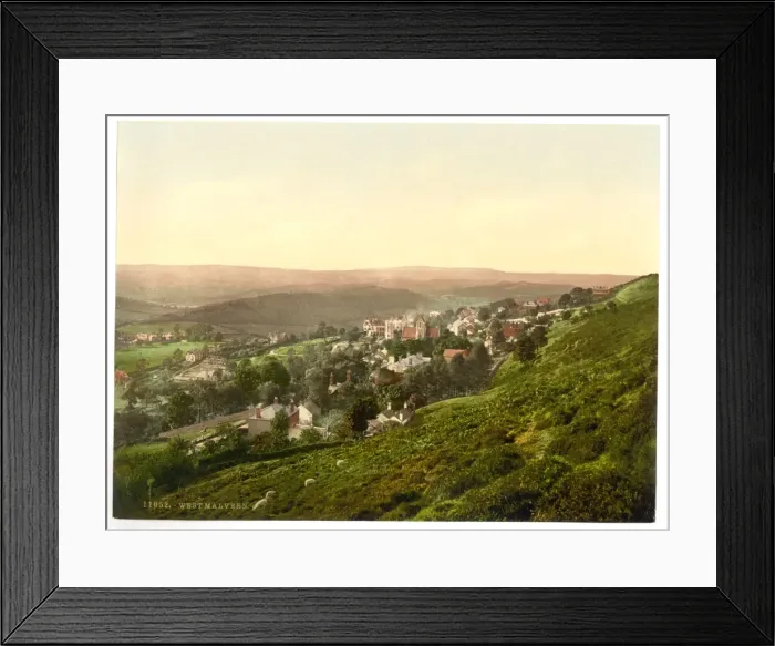 Framed Print : West Malvern, Malvern, England Framed Print : West Malvern, Malvern, England