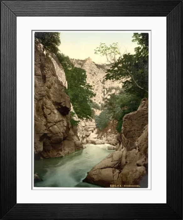 Framed Print : Bodekessel, Hartz, Germany Framed Print : Bodekessel, Hartz, Germany