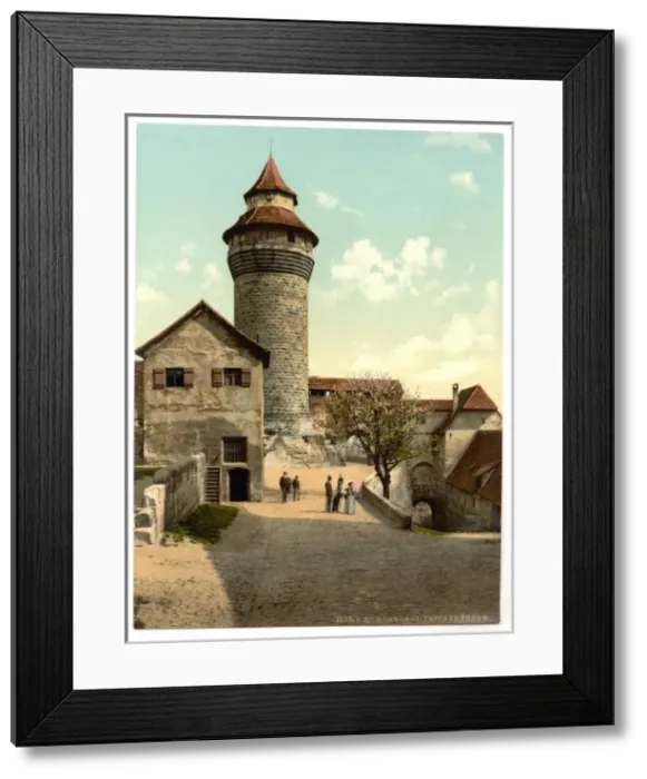 Framed Print : Vestner Tower, Nuremberg, Bavaria, Germany Framed Print : Vestner Tower, Nuremberg, Bavaria, Germany