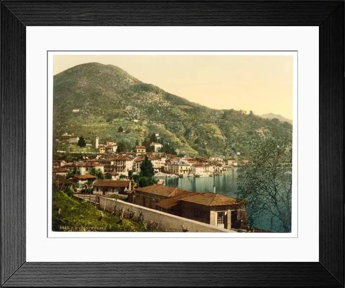 Framed Print : Lugano, Ponte Tresa, Tessin, Switzerland Framed Print : Lugano, Ponte Tresa, Tessin, Switzerland