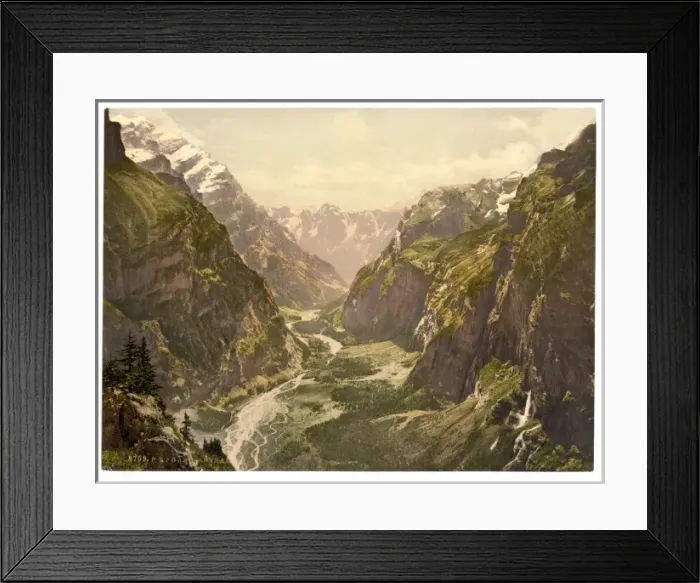 Framed Print : Gasternthal, Bernese Oberland, Switzerland Framed Print : Gasternthal, Bernese Oberland, Switzerland