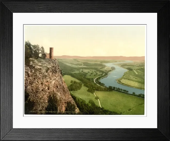 Framed Print : Tay Valley from Kinnoul Hill, Scotland Framed Print : Tay Valley from Kinnoul Hill, Scotland