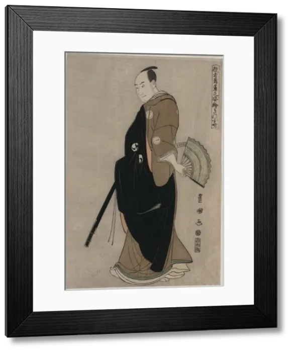 Framed Print : Kinokuniya Sawamura Sanj-ro III as Oboshi Yuranosuke Framed Print : Kinokuniya Sawamura Sanj-ro III as Oboshi Yuranosuke