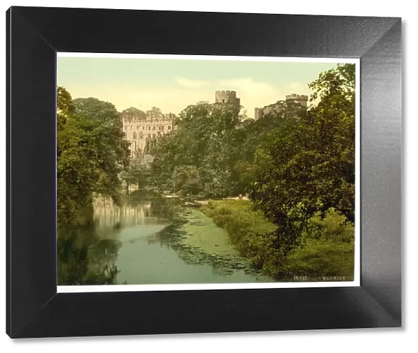 The castle from the bridge, Warwick, England