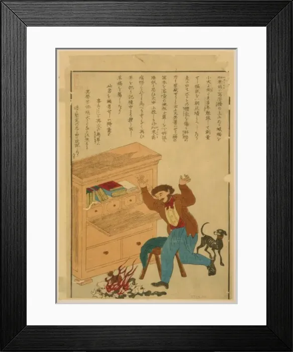 Framed Print : Thomas Carlyle, author Framed Print : Thomas Carlyle, author