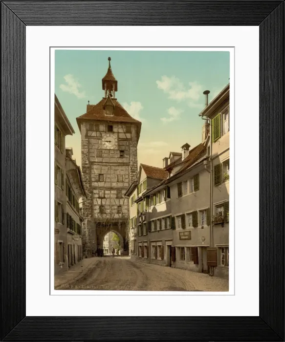 Framed Print : The Schnetzthor, interior, Constance (i. e. Konstanz), Baden Framed Print : The Schnetzthor, interior, Constance (i. e. Konstanz), Baden