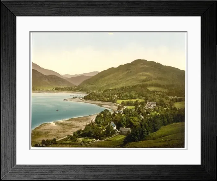 Framed Print : From south, Arrochar, Scotland Framed Print : From south, Arrochar, Scotland