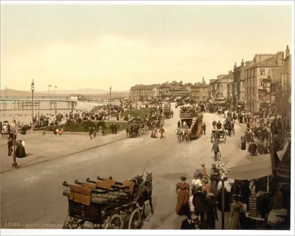 Parade looking east, Morecambe, England