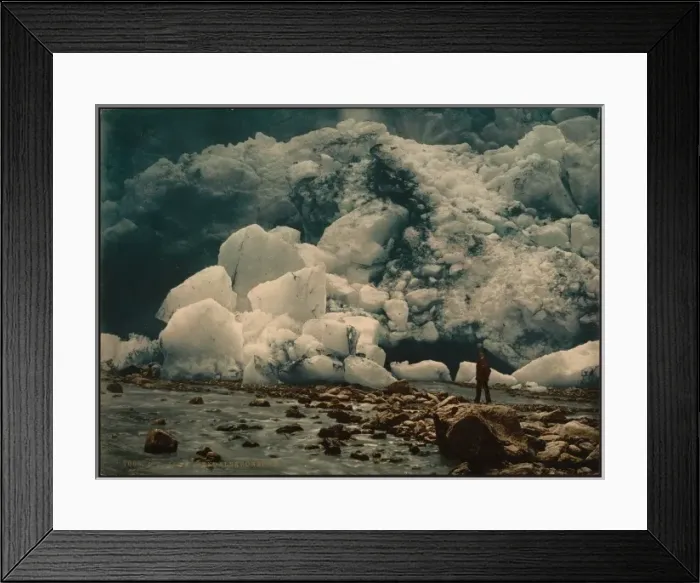 Framed Print : Loen, Kjendalskronebrae (i. e. Kjenndalsbreen), Nordfjord, N Framed Print : Loen, Kjendalskronebrae (i. e. Kjenndalsbreen), Nordfjord, N