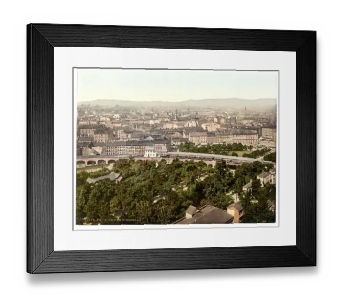 Framed Print : From Riesinrad, Vienna, Austro-Hungary Framed Print : From Riesinrad, Vienna, Austro-Hungary