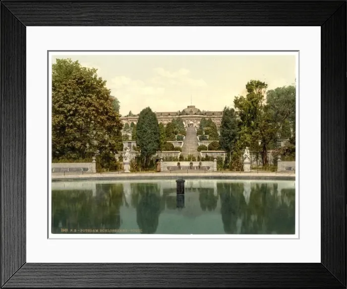 Framed Print : San-Souci, Potsdam, Berlin, Germany Framed Print : San-Souci, Potsdam, Berlin, Germany