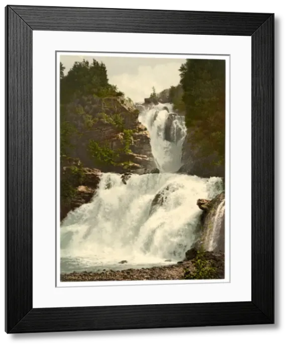 Framed Print : Reichenbach, general view, Bernese Oberland, Switzerland Framed Print : Reichenbach, general view, Bernese Oberland, Switzerland