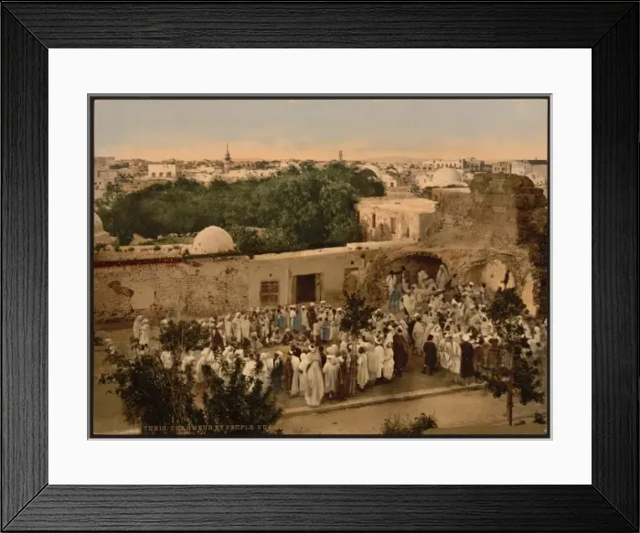 Framed Print : Snake charmer, Tunis, Tunisia Framed Print : Snake charmer, Tunis, Tunisia