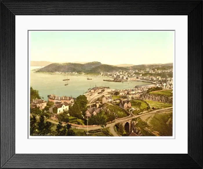 Framed Print : General view, Oban, Scotland Framed Print : General view, Oban, Scotland