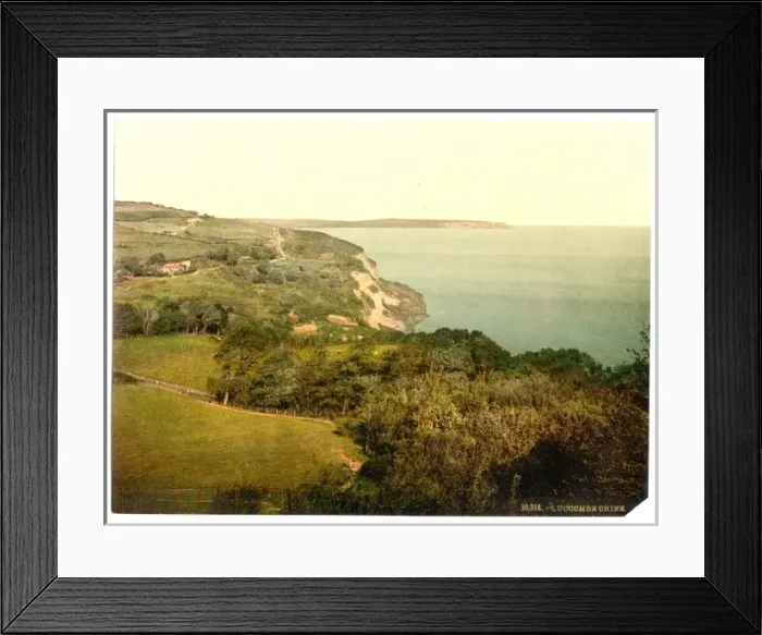 Framed Print : Luccombe Chine, Isle of Wight, England Framed Print : Luccombe Chine, Isle of Wight, England