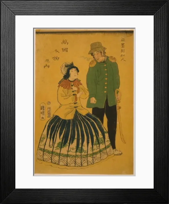 Framed Print : People of various nations: Americans Framed Print : People of various nations: Americans